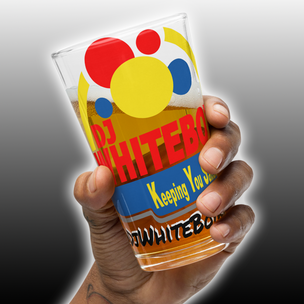 16oz Pint Glass Classic Logo