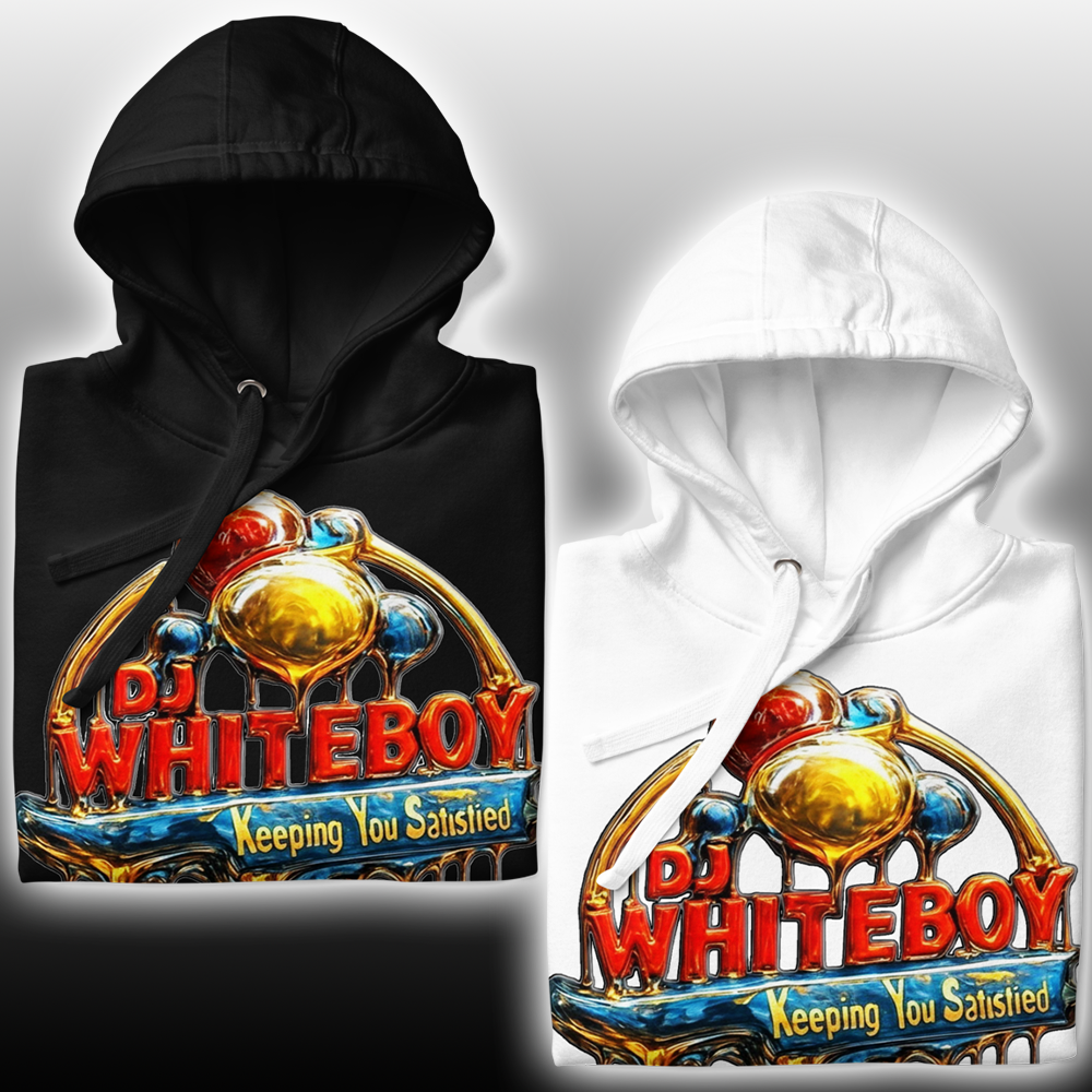 *Drip Logo Series* Hoodie Unisex, Black Or White