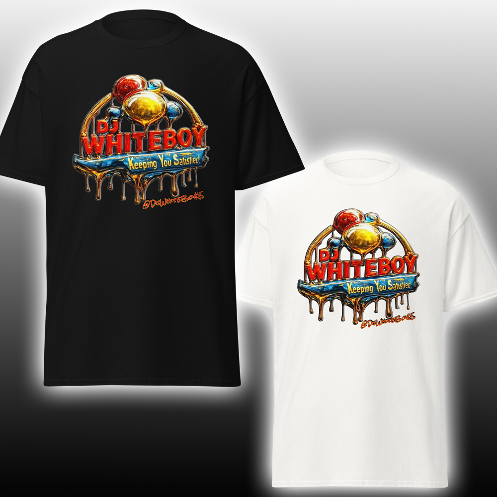 *Drip Logo Series* T-Shirt Unisex, Black Or White