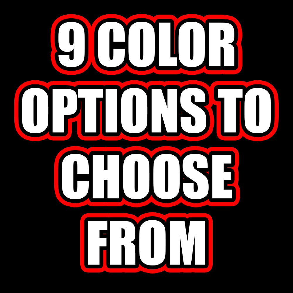 Hoodie Unisex Solid White Logo (9 Color Options)