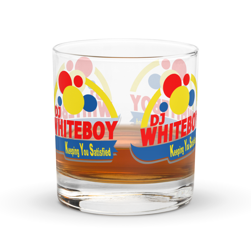 10oz Rocks Glass Classic Logo